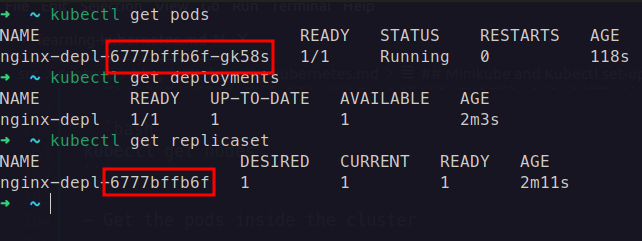 Kubectl basics